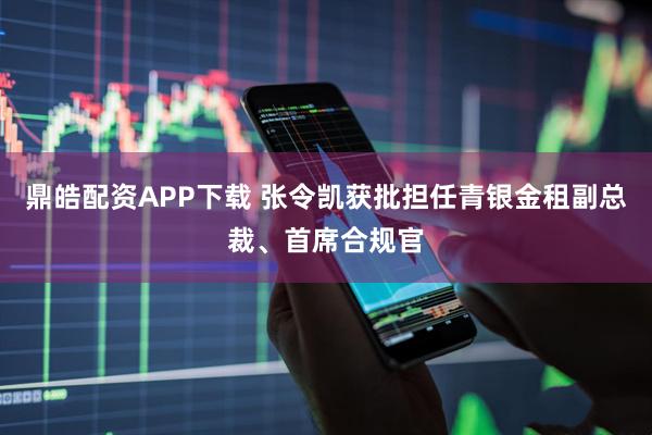 鼎皓配资APP下载 张令凯获批担任青银金租副总裁、首席合规官