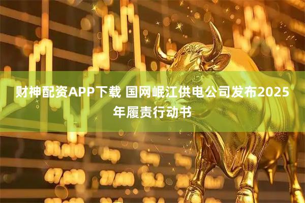 财神配资APP下载 国网岷江供电公司发布2025年履责行动书
